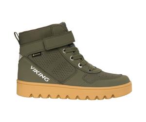 Viking - Kid's Fleek Mid GTX 1V - Sneaker, Gr. 42, oliv (Olive)