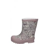 Viking Unisex Kinder Jolly Thermo Print Gummistiefel, Dusty Pink Cream, 34 EU