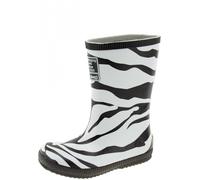Viking Kindergummistiefel CLASSIC INDIE ZEBRA schwarz/weiß 20