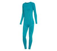 VIKING Lotta Damen Thermo-Unterwäsche Set 500236764 Set | Bj. XL | ==> Baujahr 2021, Black Fuchsia, L