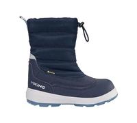 Viking Toasty Pull-on Warm GTX Schneestiefel für Kinder, Unisex, Marineblau, 28 EU Ancho