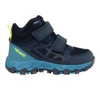 Viking Track Mid WP 2V Kinder Freizeitschuhe blau Größe 35 Lifestyle Wasserdicht