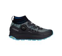 Viking Unisex Cerra Speed GTX BOA Walking Shoe, Black/Aqua, 45 EU