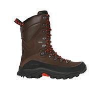 viking Villrein De Luxe Tall GTX Wanderschuhe, Dunkelbraun und Rot, Größe 46 EU, Dunkelbraun und Rot, 46 EU