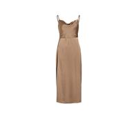 Trägerkleid VILA "VIRAVENNA STRAP ANKLE DRESS - NOOS" Gr. 38, N-Gr, beige (fossil) Damen Kleider Partykleid (47804459-38) fossil