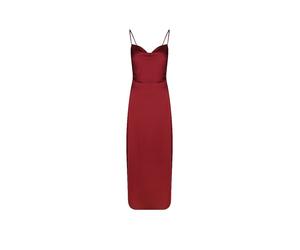 VILA Abendkleid VIRAVENNA dunkelrot | 40