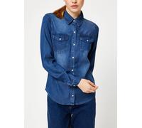 Vila - Bekleidung Vibista Denim Shirt - Blau - Größe XS