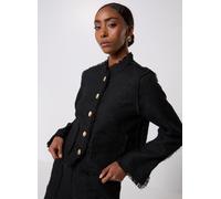 Vila - Bekleidung Viblanca L/S Short Jacket/C34 - schwarz - Größe 38