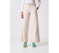 Vila - Bekleidung Videlilah Hw Wide Denim Pants - weiß - Größe 40 X 32