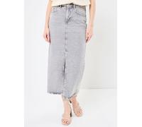 Vila - Bekleidung VIJAF HW MIDI DENIM SKIRT-NOOS - grau - Größe 34