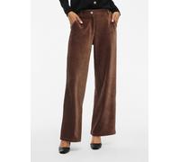 Vila - Bekleidung Vikita Rw Wide Corduroy Pants - Noos - Braun - Größe S