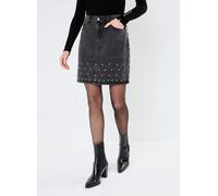 Vila - Bekleidung VIMADIRA HW DENIM SKIRT - grau - Größe 38