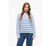 Vila - Bekleidung VIMARLEY L/S STRIPED KNIT PULLOVER - Grau - Größe M