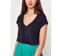 Vila Blusenshirt mit angeschnittenen Ärmeln 'Modala' in Black, Größe XS