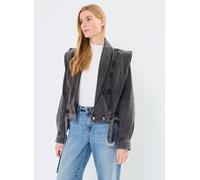 Vila - Bekleidung VIMORA LS SHORT DENIM JACKET/ROU - schwarz - Größe 42