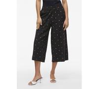 Vila - Bekleidung VIPRISILLA PRINT RW PANTS - Blau - Größe 36