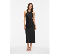 Vila - Bekleidung Viravenna S/L Ankle Dress - Noos/Dc - Schwarz - Größe 34