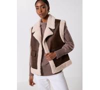 Vila - Bekleidung Virisi S/L Vest - Braun - Größe 38
