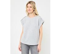 Vila - Bekleidung VISIFFI O-NECK CAP SLEEVE TOP/PB - grau - Größe M