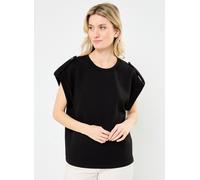 Vila - Bekleidung VISIFFI O-NECK CAP SLEEVE TOP/PB - Schwarz - Größe XS