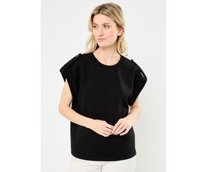 Vila - Bekleidung VISIFFI O-NECK CAP SLEEVE TOP/PB - Schwarz - Größe XS