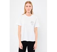 Vila - Bekleidung VISYBILLA O-NECK S/S T-SHIRT/PB - weiß - Größe L