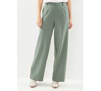 Vila Varone Wide Leg Hochbundhosen 40 Duck Green