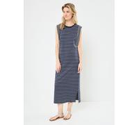 Vila - Bekleidung VIVERIANA O-NECK S/L MIDI DRESS - blau - Größe XS