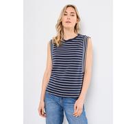 Vila - Bekleidung VIVERIANA O-NECK S/L TOP - blau - Größe XS