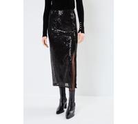 Vila - Bekleidung VIZIKKI MIDI SEQUIN SKIRT/DC - schwarz - Größe L