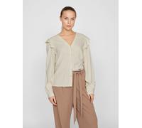 Vila Bluse in Creme - Größe 36 | Damen Blusen