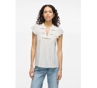 Vila Bluse in Weiß - Größe 38 | Damen Blusen