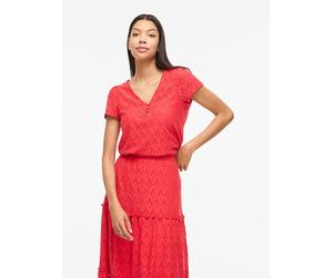 Vila Bluse "Viamalina" in Rot - Größe M | Damen Blusen