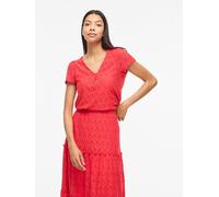 Vila Bluse "Viamalina" in Rot - Größe XS | Damen Blusen