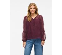 Vila Bluse "Viedee" in Bordeaux - Größe 38 | Damen Blusen