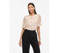 Vila Bluse "Viemma" in Beige - Größe 40 | Damen Blusen
