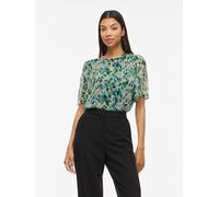 Vila Bluse "Viemma" in Grün - Größe 36 | Damen Blusen