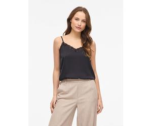 Vila Bluse "Vienna Ravenna" in Schwarz - Größe 38 | Damen Blusen