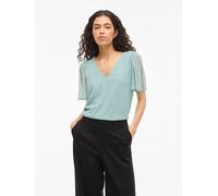 Vila Bluse "Vifalia" in Grün - Größe 34 | Damen Blusen