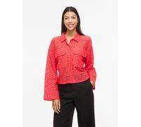 Vila Bluse "Vimerinda" in Rot - Größe S | Damen Blusen