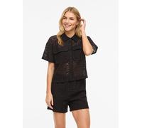 Vila Bluse "Vimerinda" in Schwarz - Größe XL | Damen Blusen