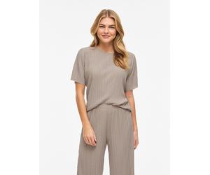 Vila Bluse "Viplisa" in Beige - Größe L | Damen Blusen