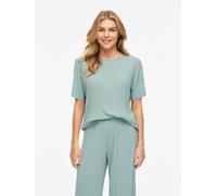 Vila Bluse "Viplisa" in Türkis - Größe M | Damen Blusen
