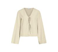 Vila Bluse "Viprisilla" in Beige - Größe 40 | Damen Blusen