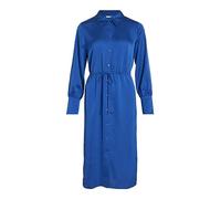 Vila Blusenkleid Damen L/S Shirt Dress - NOOS 14084595,Lapis Blue,38