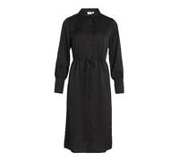 Vila Blusenkleid Damen L/S Shirt Dress - NOOS 14084595,Schwarz,36