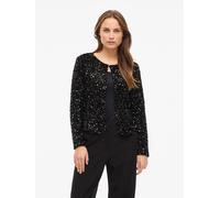 Vila Cardigan "Faith" in Schwarz - Größe S | Damen Pullover Cardigans