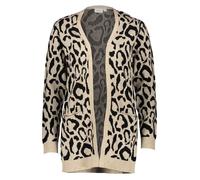 Vila Tif Open Strickjacke L Natural Melange / Jacquard Leo