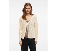 Vila Cardigan "Miro" in Creme - Größe S | Damen Pullover Cardigans