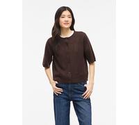 VILA - VILIGA 2/4 O-NECK KNIT CARDIGAN - NOOS Coffee Bean - Gr. - XS